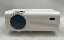 Load image into Gallery viewer, Crosstour Model P600 White 1080P Support HD Video Projector Untested