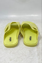 Load image into Gallery viewer, Melissa Womens Light Green Open Toe Slip-On Flat Slide Sandals Size 5