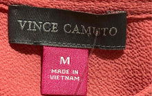 Load image into Gallery viewer, Vince Camuto Womens Pink Regular Fit Round Neck Sleeveless Tank Top Size M