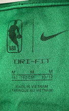 Load image into Gallery viewer, Nike Kids Green Boston Celtics Jayson Tatum #0 Icon Edition Basketball Jersey M