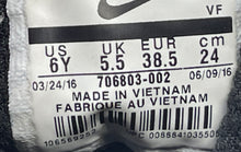 Load image into Gallery viewer, Nike Boys Lunar Force 1 706803-002 Black Leather Lace-Up Sneaker Shoes Size 6Y