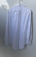 Load image into Gallery viewer, Calvin Klein Mens White Cotton Slim Fit Collared Dress Shirt Size M With Tag