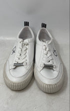 Load image into Gallery viewer, Calvin Klein Womens Lariss White Low Top Lace-Up Sneaker Shoes Size 8.5M