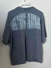 Load image into Gallery viewer, Smoke Rise Mens Blue Cotton Studded Short Sleeve Graphic T-Shirt Size S