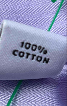 Load image into Gallery viewer, Calvin Klein Mens Light Purple Regular Fit Collared Non-Iron Dress Shirt Size 16