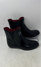 Load image into Gallery viewer, London Fog Mens Piccadilly Black Round Toe Flat Heel Pull-On Rain Boots Size 8