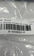 Load image into Gallery viewer, Sylvania Model SDVD7068 Black Home Electronic Portable DVD Player Not Tested