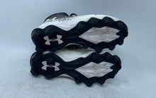 Load image into Gallery viewer, Under Armour Boys Spotlight Franchise RM 2.0 Black White Football Cleats Sz 1.5Y