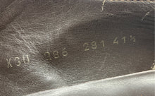 Load image into Gallery viewer, Authentic Giorgio Armani Mens Dark Brown Leather Derby Dress Shoes Size EU 41.5