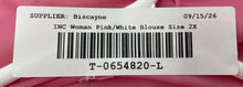Load image into Gallery viewer, INC International Concepts Womens Pink White Sleeveless Blouse Top Size 2X