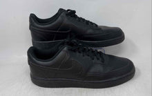 Load image into Gallery viewer, Nike Mens Court Vision Low CD5463-002 Black Leather Low Top Sneaker Shoes Sz 12