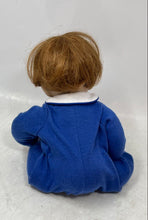 Load image into Gallery viewer, Bradley's #11846 Blue Outfit Brown Hair Collectible Porcelain Doll In Box