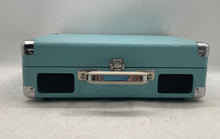 Load image into Gallery viewer, Crosley Cruiser Deluxe Sky-Blue Suitcase Turntable Record Player Not Tested