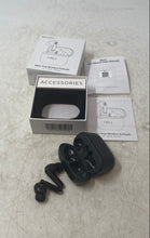 Load image into Gallery viewer, Skiudct BK01 Black Hi-Fi Sound IP7 Waterproof True Wireless Earbuds Untested