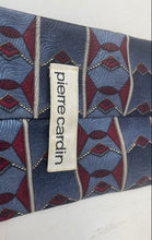 Load image into Gallery viewer, Pierre Cardin Mens Blue Printed Adjustable Pointed Tie