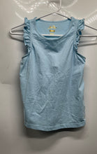 Load image into Gallery viewer, Lilly Pulitzer Girls Blue Cotton Ruffle Sleeve Round Neck Pullover Tank Top Sz L