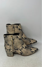 Load image into Gallery viewer, Cole Haan Womens Eva Multicolor Snakeskin Print Leather Ankle Bootie Size 9.5B