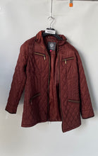Load image into Gallery viewer, Vince Camuto Womens Brown Quilted Pockets Long Sleeve Full-Zip Jacket Size XL
