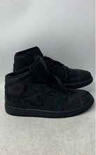 Load image into Gallery viewer, Nike Mens Air Jordan 1 Mid SE Craft FD8634-001 Black Leather Sneakers Shoes Sz 9