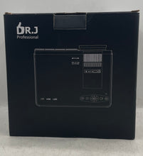 Load image into Gallery viewer, DR J Professional Model HI-04 White LCD USB LED Mini Projector Not Tested