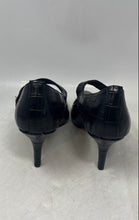 Load image into Gallery viewer, Bella Vita Womens Black Animal Print Pointed Toe Pumps Heels Size 7.5