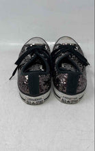 Load image into Gallery viewer, Converse Womens CT All Star Ox 557988C Black White Sequin Sneaker Shoes Size 7