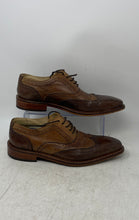 Load image into Gallery viewer, Giorgio Brutini Mens Rallye Brown Leather Lace-Up Oxford Dress Shoes Size 8M