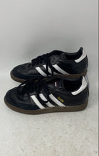 Load image into Gallery viewer, Adidas Mens Samba 019000 Black White Lace-Up Sneaker Shoes Size 5Y