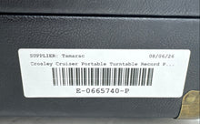 Load image into Gallery viewer, Crosley CR8005U-UB1 Cruiser Portable Turntable Record Player Not Tested