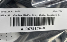 Load image into Gallery viewer, Nike Kids Air Jordan 1 Low ALT DR9748-044 Gray White Sneakers Shoes Size 13.5C
