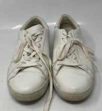 Load image into Gallery viewer, Authentic Tory Burch Womens White Leather Lace-Up Sneakers Shoes Size 8M Worn