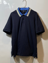 Load image into Gallery viewer, Hugo Boss Mens Dark Blue Mercerised Spread Collar Short Sleeve Polo Shirt Sz XXL
