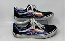 Load image into Gallery viewer, Vans Unisex Off The Wall 751505 Black Purple Yellow Sneakers Shoes Size M9.5 W11