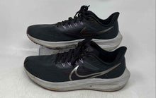 Load image into Gallery viewer, Nike Mens Air Zoom Pegasus 39 Black Purple Lace-Up Sneakers Shoes Size 8.5