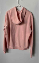 Load image into Gallery viewer, Paris Clam Womens Pink Long Sleeve France Eiffel Tower Pullover Hoodie Size L