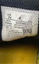 Load image into Gallery viewer, Nike Kids Air Jordan 1 Low 553560-072 Yellow Black Lace-Up Sneaker Shoes Size 7Y