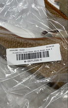 Load image into Gallery viewer, Piccadilly Cloud Womens White Brown Leather Wedge Heel Espadrille Sandals Size 6