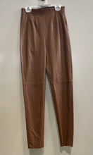 Load image into Gallery viewer, Zara Womens Brown High Waisted Skinny Leg Ankle Leggings Pants Size XS