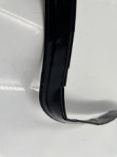 Load image into Gallery viewer, Versace Parfums Womens Black Patent Leather Trim Shoulder Hobo Purse Damaged