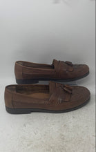 Load image into Gallery viewer, Giorgio Brutini Mens Austin Brown Leather Tassel Slip-On Loafer Shoes Size 13M