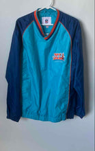 Load image into Gallery viewer, NFL Mens Blue Long Sleeve Super Bowl XLI Pullover Windbreaker Jacket Size M