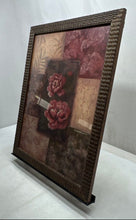 Load image into Gallery viewer, Home Decor Wall Hanging Framed Camellias On Chocolate Art Print By Vivian Flasch
