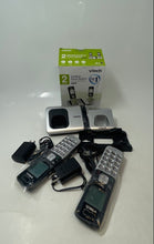 Load image into Gallery viewer, VTech Cordless Phone System 2 Handset With Accessories In Box Not Tested