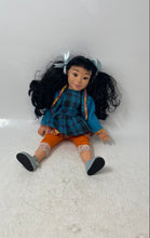 Load image into Gallery viewer, Children Of America Doll Mia Long Rooted Black Hair Brown Eyes Fashion Doll