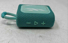 Load image into Gallery viewer, JBL Go 3 Turquoise IP67 Waterproof Bluetooth Portable Mini Speaker Not Tested