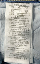 Load image into Gallery viewer, Guess Womens Blue Denim 5-Pocket Design Button Front Cut-Off Shorts Size 27