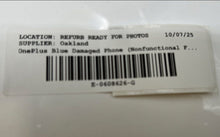 Load image into Gallery viewer, OnePlus 7T HD1907 Blue Smartphone Nonfunctional For Parts Or Repair