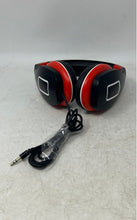 Load image into Gallery viewer, Unbranded Black And Red Wired Connectivity Over The Ear Headphones Not Tested
