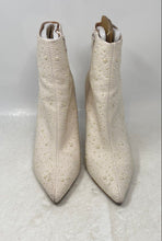 Load image into Gallery viewer, INC International Concepts Womens Rakima 2 White Pointed Toe Ankle Booties 10 M