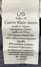 Load image into Gallery viewer, Calvin Klein Jeans Mens Gray Long Sleeve Collared Button-Up Shirt Size Large
